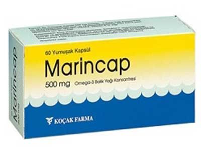 Marincap Yumuşak Kapsül Omega Balık Yağı Konsantresi